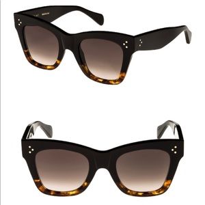 Authentic CELINE sunglasses black/gradient cateye